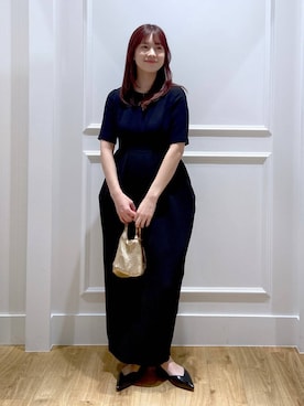 石岡真実さんコラボ第三弾】コクーンワンピースを使ったレディース人気