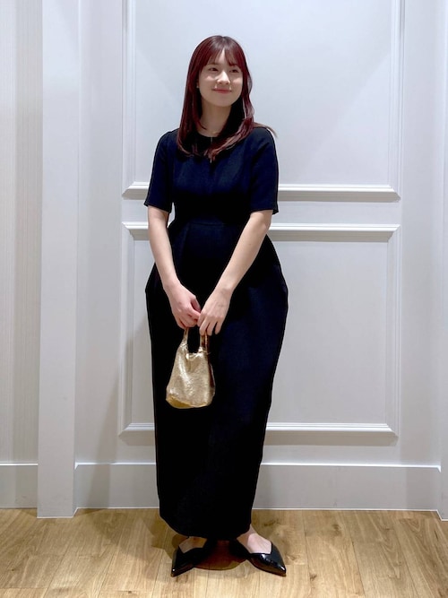 メゾンスペシャル　 パフスリーブワンピース　石岡真美 1704848595_1000.jpg