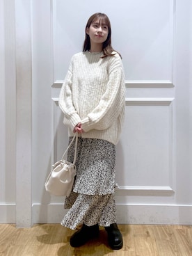 arisa.さん（レディース・161cm）の冬コーディネート