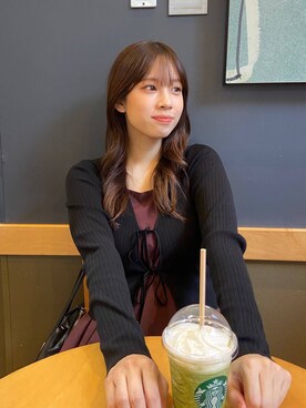 「アイテム（ワンピース/ドレス）」を使った、arisa.さん（レディース・161cm・20代）の秋コーディネート