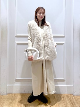 arisa.さん（レディース・161cm）の冬コーディネート