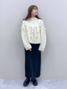 arisa.さん（レディース・161cm）の冬コーディネート