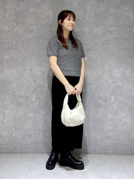 「アイテム（ワンピース/ドレス）」を使った、arisa.さん（レディース・161cm・20代）の秋コーディネート