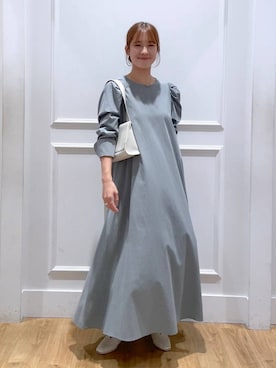 「A part by（アパートバイ）のアイテム（リング）」を使った、arisa.さん（レディース・161cm）の秋コーディネート