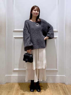 arisa.さん（レディース・161cm）の冬コーディネート