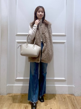 arisa.さん(レディース・161cm)の冬コーディネート