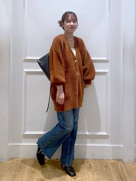 arisa.さん（レディース・161cm）の冬コーディネート