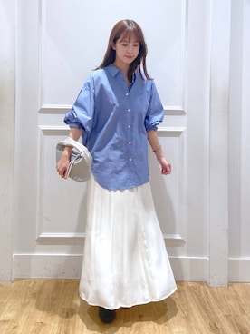 「A part by（アパートバイ）のアイテム（リング）」を使った、arisa.さん（レディース・161cm）の秋コーディネート
