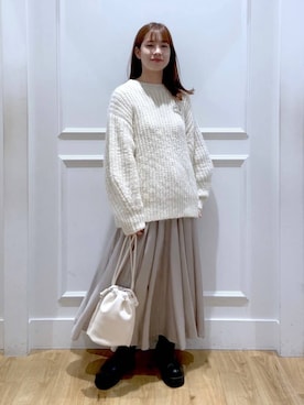 arisa.さん（レディース・161cm）の春コーディネート