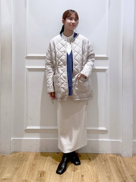 「A part by（アパートバイ）のアイテム（リング）」を使った、arisa.さん（レディース・161cm）の秋コーディネート