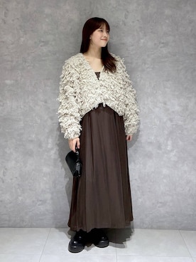 「アイテム（ワンピース/ドレス）」を使った、arisa.さん（レディース・161cm・20代）の秋コーディネート