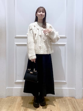 arisa.さん（レディース・161cm）の冬コーディネート