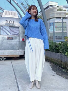 arisa.さん(レディース・161cm)の冬コーディネート