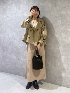 「アイテム（ワンピース/ドレス）」を使った、arisa.さん（レディース・161cm・20代）の秋コーディネート
