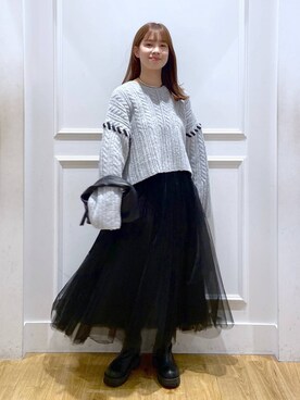arisa.さん(レディース・161cm)の冬コーディネート