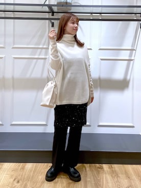 arisa.さん（レディース・161cm）の冬コーディネート