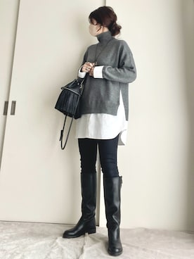 meiさん（レディース・175cm）の秋コーディネート