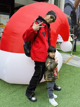 「UNDERGROUND（アンダーグラウンド）のアイテム」を使った、Sam🇭🇰 さん（メンズ・179cm）の冬コーディネート