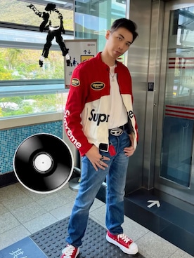 「CHROME HEARTS（クロムハーツ）のアイテム」を使った、Sam🇭🇰 さん（メンズ・179cm）の春コーディネート