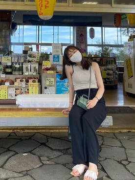 「Max Mara（マックスマーラ）のアイテム（バッグ）」を使った、aさん（レディース・166cm）の冬コーディネート