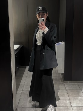 「スカートコーデ」｜nzmさん（レディース・160cm）の冬コーディネート