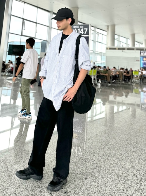 ���ؗ����̃V���c/�u���E�X�u�I�[�o�[�T�C�Y���]�[�g�X�g���C�v�V���c(MI)�iCERCA�b�`�F���J�j�v���g�����R�[�f�B�l�[�g