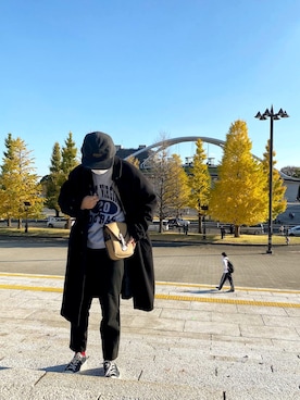 「PENDLETON（ペンドルトン）のアイテム（キャップ）」を使った、ゆーすけさん（メンズ・167cm）の春コーディネート