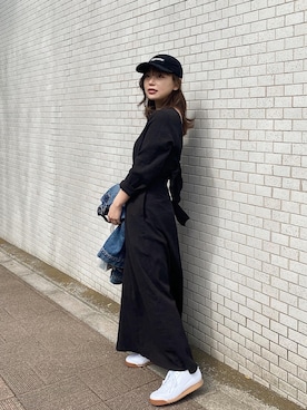 三村有希さん（レディース・157cm）の春コーディネート