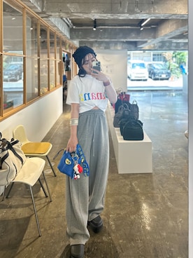 三村有希さん（レディース・157cm）の夏コーディネート