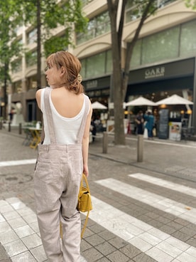 三村有希さん(レディース・156cm)の夏コーディネート
