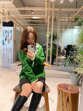 三村有希さん（レディース・157cm）の秋コーディネート