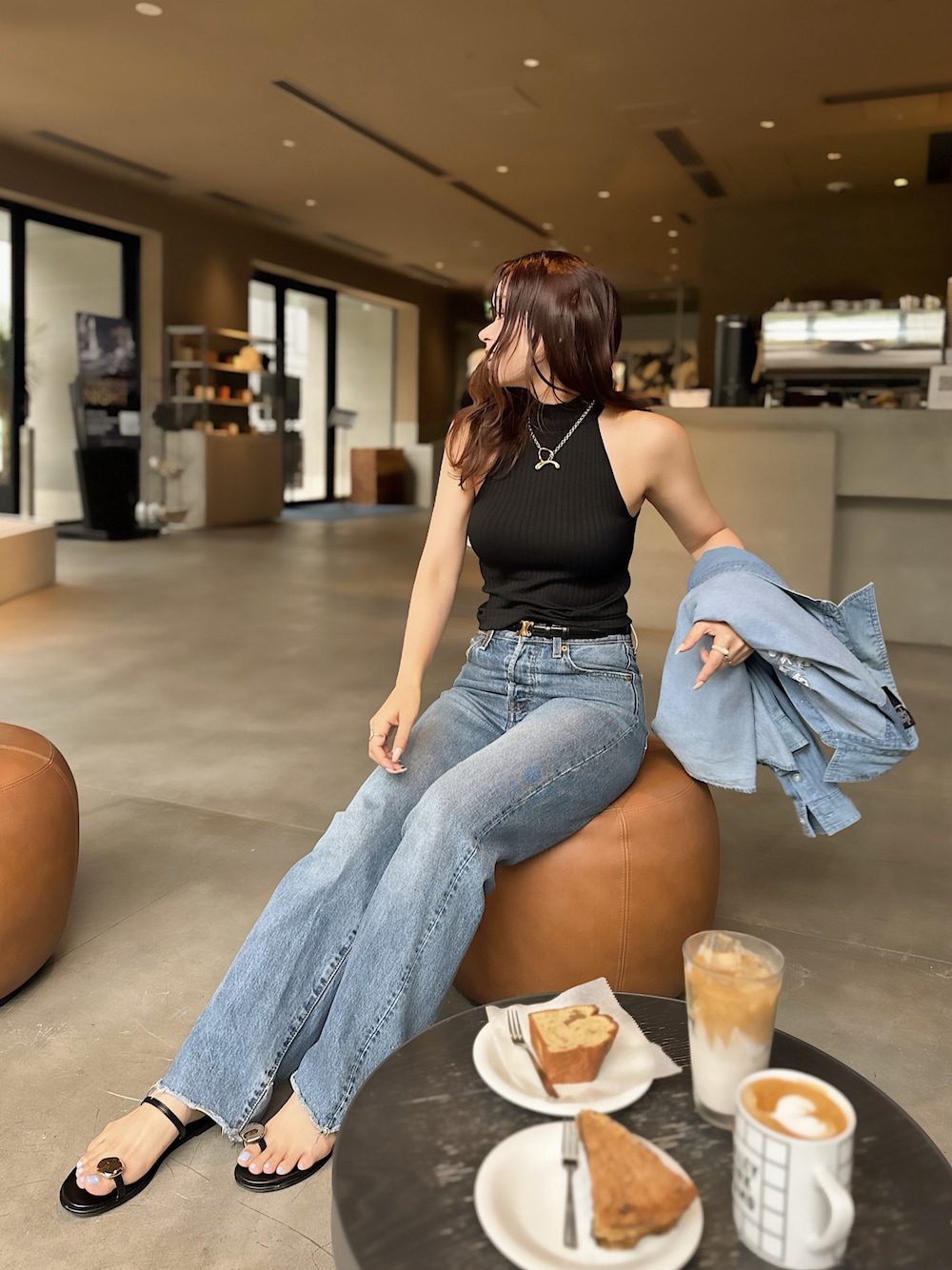 三村有希｜Ungridのデニムパンツを使ったコーディネート - WEAR