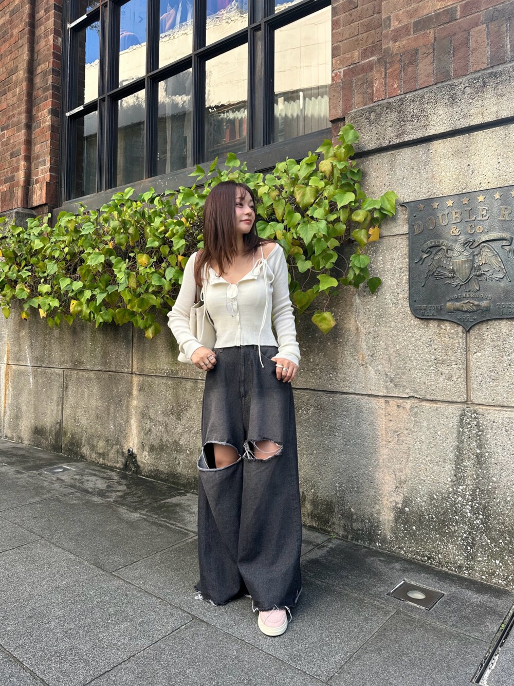 三村有希｜amoodのニット/セーターを使ったコーディネート - WEAR