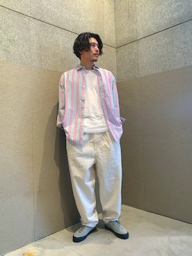 皆川喬さん（メンズ・168cm）の春コーディネート