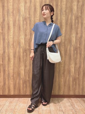 kaoriさん（レディース・153cm）の夏コーディネート