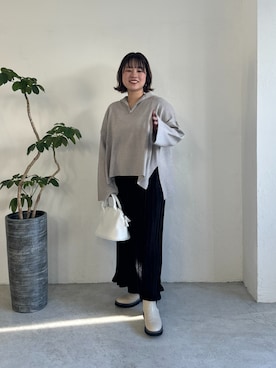 chiaさん（レディース・150cm）の冬コーディネート