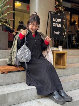 chiaさん(レディース・150cm)の冬コーディネート