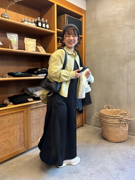 「UNIQLO（ユニクロ）のアイテム（帽子）」を使った、chiaさん（レディース・150cm）の冬コーディネート