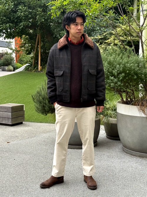 セール】BANANA REPUBLIC FACTORY STORE ウールブレンド ボンバー