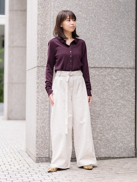 BANANAREPUBLICさん（レディース・156cm）の夏コーディネート