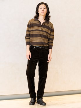 「Banana Republic（バナナリパブリック）のアイテム」を使った、BANANAREPUBLICさん（メンズ・181cm）の秋コーディネート
