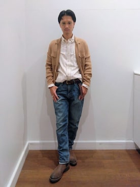 BANANAREPUBLICさん(メンズ・173cm)の秋コーディネート