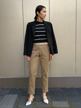 BANANAREPUBLICさん（レディース・170cm）の冬コーディネート