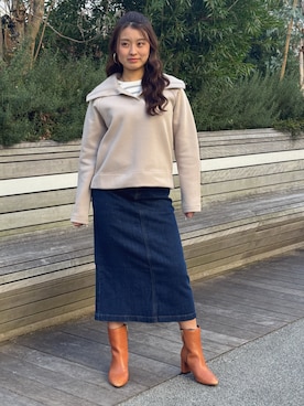 BANANAREPUBLICさん(レディース・161cm)の冬コーディネート