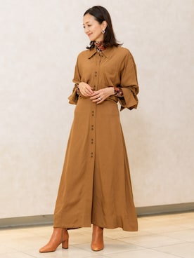 「Banana Republic（バナナリパブリック）のアイテム（Tシャツ/カットソー）」を使った、BANANAREPUBLICさん（レディース・168cm）の秋コーディネート