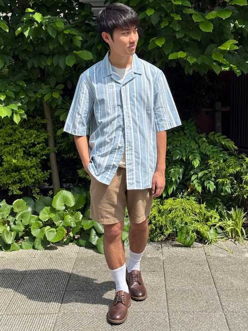 Cider◆リネンブレンド プリーツ ショートパンツ【送料込み】 FREAK'S STORE/接触冷感/UV リネンタッチ ショートパンツ