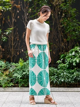 「BANANA REPUBLIC」｜BANANAREPUBLICさん（レディース・168cm）の夏コーディネート