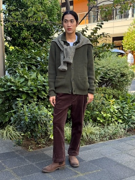 BANANAREPUBLICさん（メンズ・180cm）の秋コーディネート