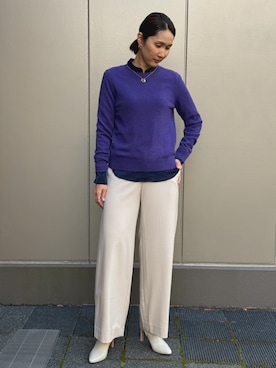 BANANAREPUBLICさん（レディース・170cm）の冬コーディネート