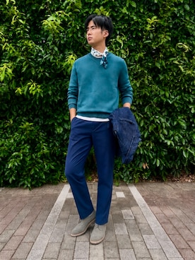 BANANAREPUBLICさん(メンズ・173cm)の秋コーディネート
